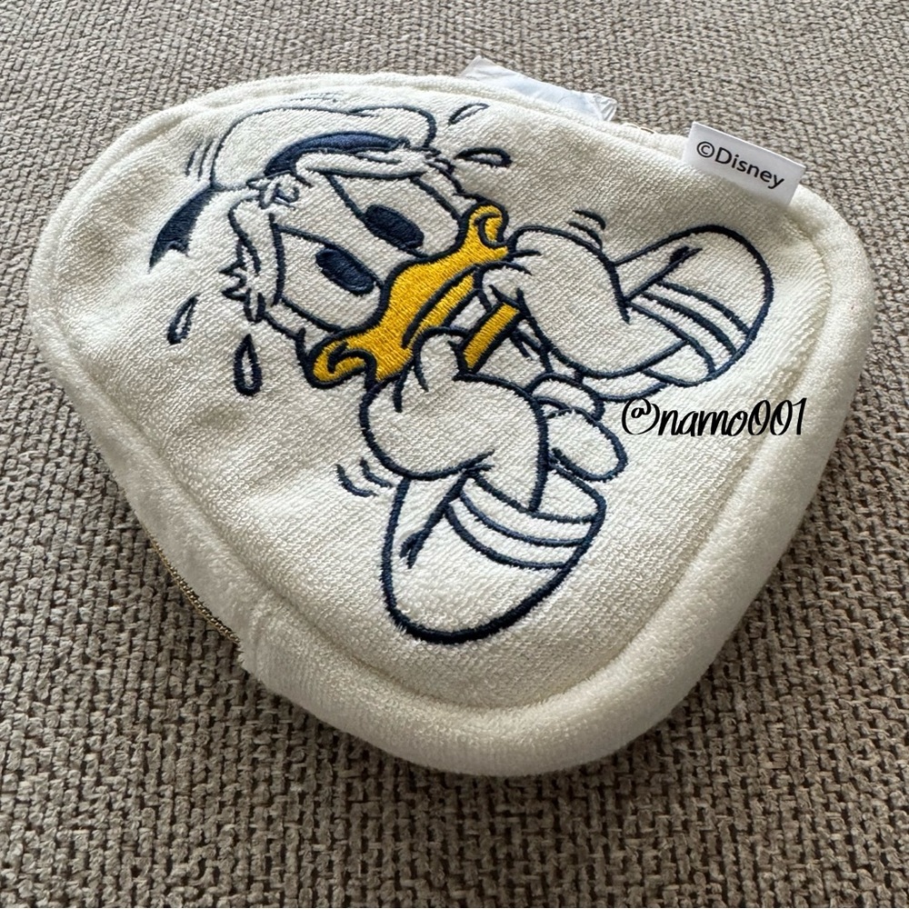 Donald Duck Beige Canvas Pouch - Picture 5 of 6